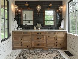 Rustic Bathroom Reclaimed Wood Cabinets