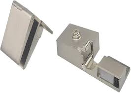 1 Pair Of Frameless Glass Door Hinges