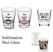 Sublimation Tequila Vodka Shot Glass At