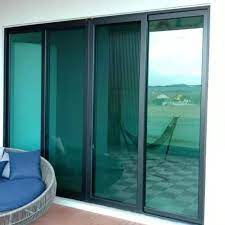 High Security Glass Folding Door For