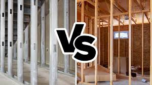 Metal Studs Vs Wood Studs Frame Walls