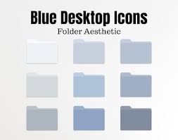 Blue Desktop Folder Icons For Mac