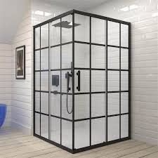 Sliding Framed Corner Shower Enclosure