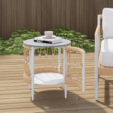 Ropipe 18 5 Round Outdoor Side Table
