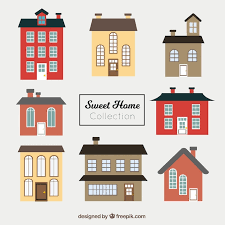 Uk House Vectors Ilrations For