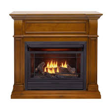 Dual Fuel Ventless Gas Fireplace