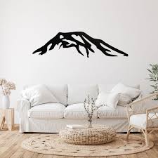 Mount Rainier Metal Wall Art Metal