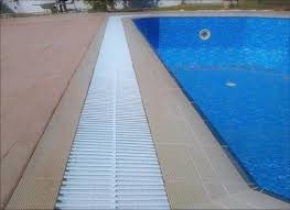 Abs White Swimming Pool Drain Channel