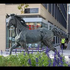 Bronze Horse Statue Life Size Modern