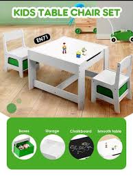 Kidbot Childrens Lego Table And Chair