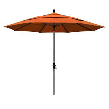 California Umbrella 11 Ft Matted Black