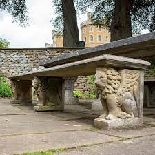 Chimera Stone Garden Bench