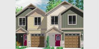 Duplex House Plans Narrow Duplex House