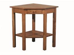 Heritage Mission Corner Table From