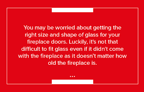 Fireplace Glass Door Replacement