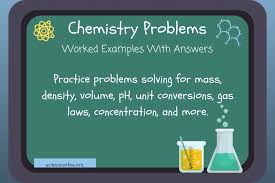 Chemistry Problems With Answers