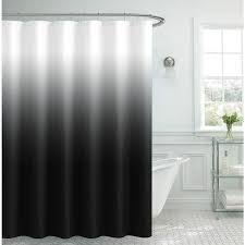 Printed Microfiber Shower Curtain Set