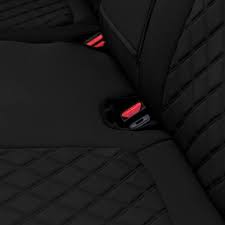 Fh Group Neoprene Custom Fit Rear Set Seat Covers For 2017 2022 Honda Cr V Lx Ex And Ex L Black