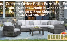 Custom Order Ratana Patio Furniture