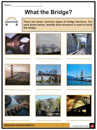 bridges worksheets facts structures