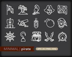 Pirate Icons Party Theme Icon