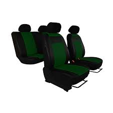 Car Seat Covers Tuning Black And Green