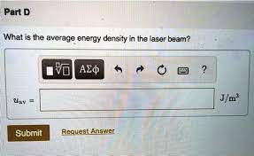 what is the average energy density in
