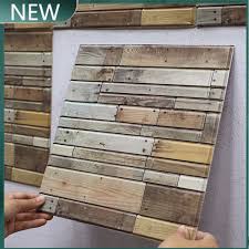 Pvc Panel Faux Wood Wall Plank Design