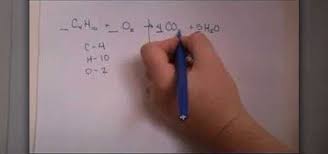 How To Balance Chemical Equations