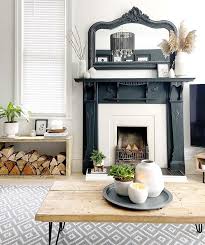 30 Gorgeous Painted Fireplace Ideas