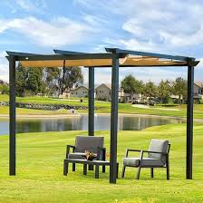 Aluminum Retractable Patio Gazebo