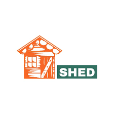 Shed House Icon Made In A Sketch Style