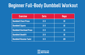 Full Dumbbell Workout Garage Gym