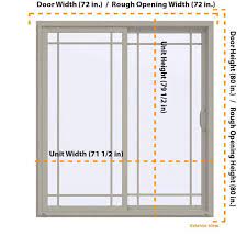 9 Lite Sliding Patio Door