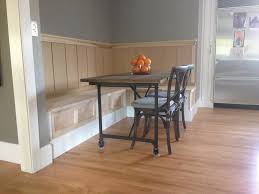 Custom Kitchen Bench Seat With Wall