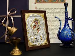 Religious Gift Holy Family Icon Virgin