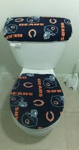 Chicago Bears Fleece Toilet Tank And