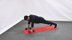 Dumbbell Renegade Row Jefit