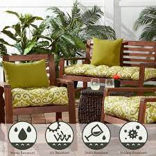 Greendale Home Fashions 20 Inch Outdoor Chair Cushion Set Of 2