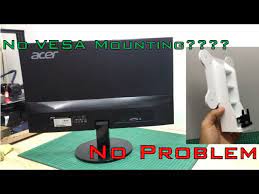 How To Mount Your Non Vesa Monitor For