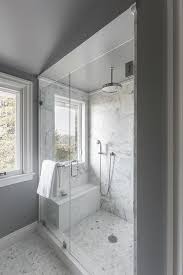 Shower Window Seat Transitional