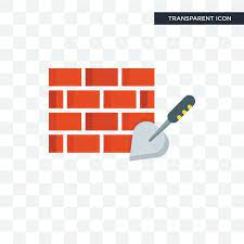 Brick Wall Vector Icon Isolated On