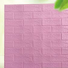 10 Pack 3d Tile Brick Wall Sticker Self