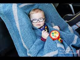 How To Crochet A Car Seat Blanket