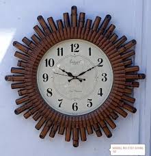 Siddharth Quartz Fiber Wall Clock Size