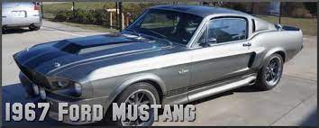 67 Ford Mustang Original Color Paint