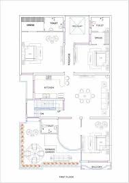 40x72 House Plan At Rs 15 Square Feet