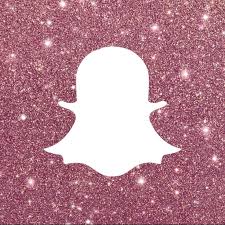 Snap App Pink Glitter Iphone