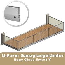 Easy Glass Smart System Q Railing Glass