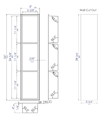 Triple Shelf Shower Niche